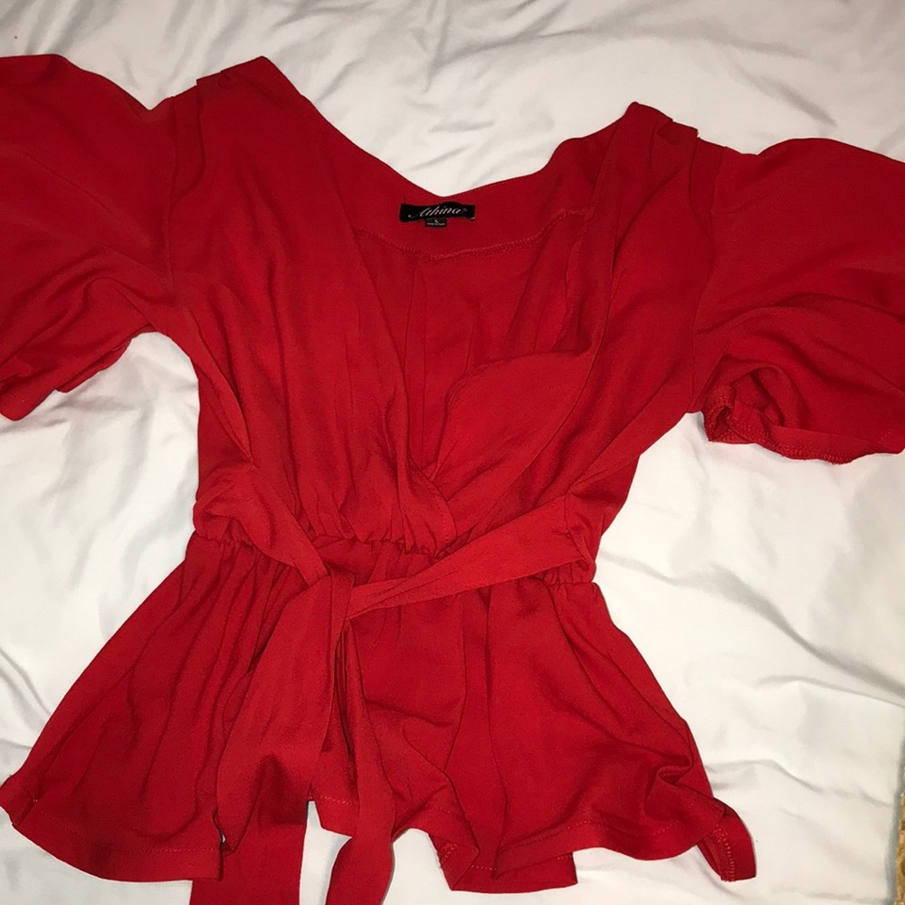 Red shirt